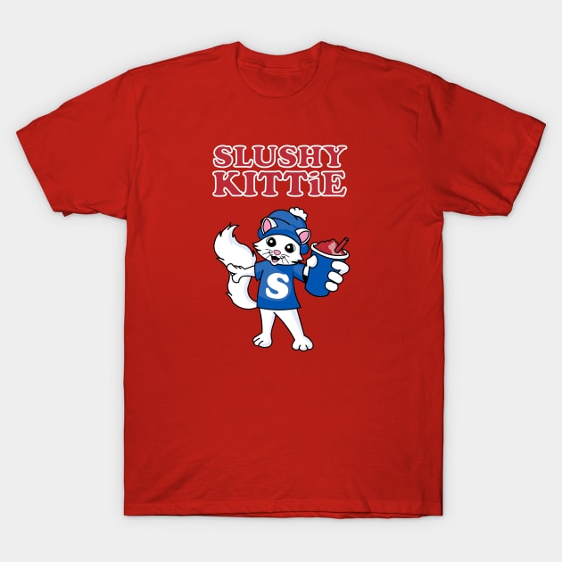 Slushy Kittie T-Shirt by CholoBeats